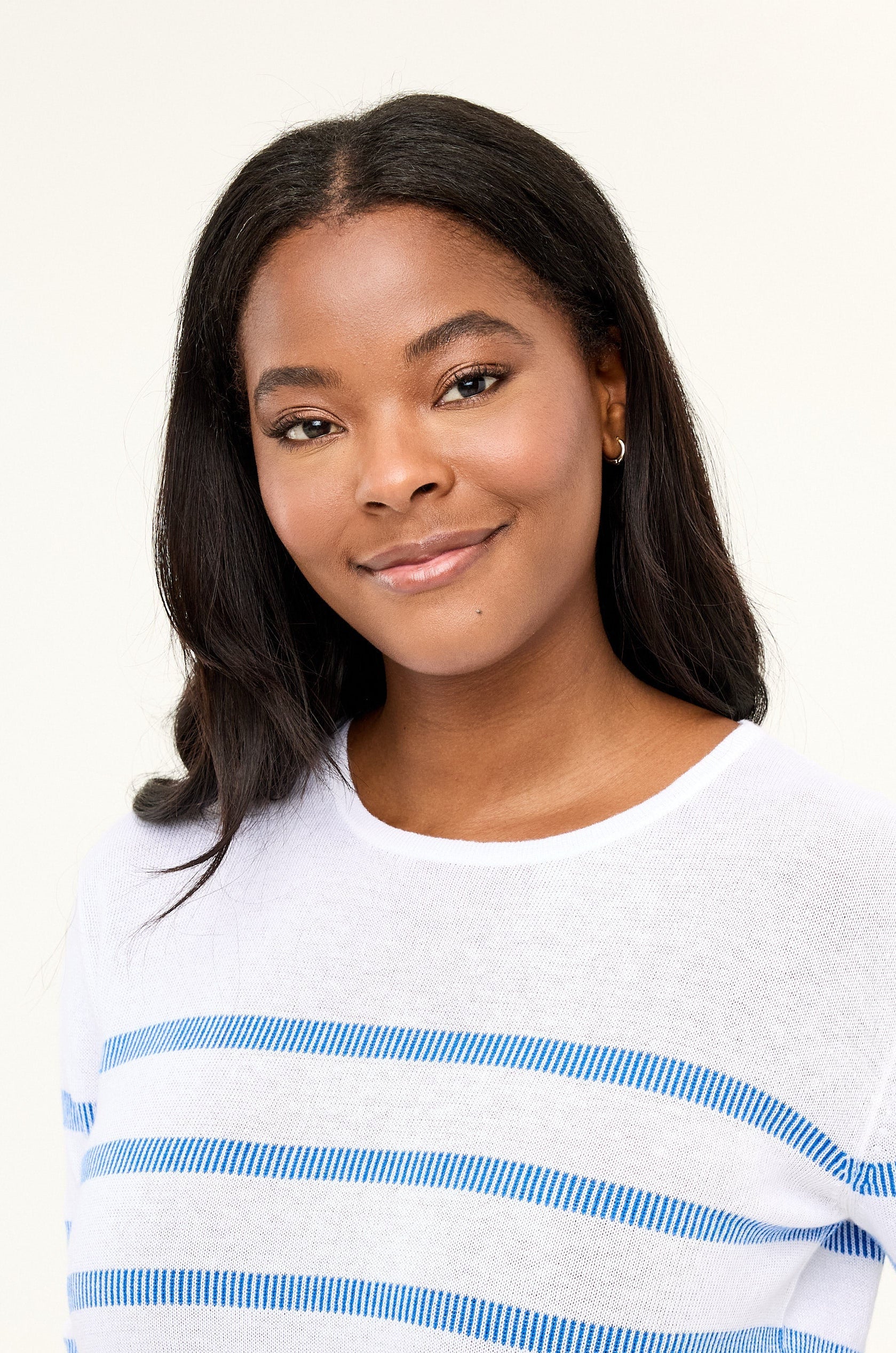 Brittany - Ultramarine Stripe